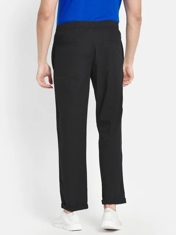 Men Black Trackpants