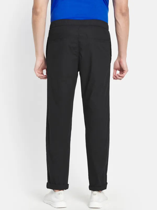 Men Black Trackpants