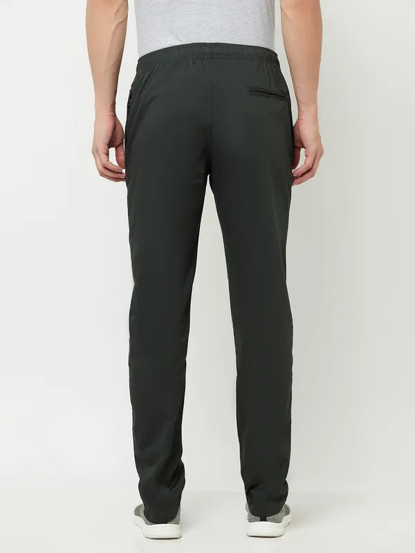 Octave Men Olive Track Pants
