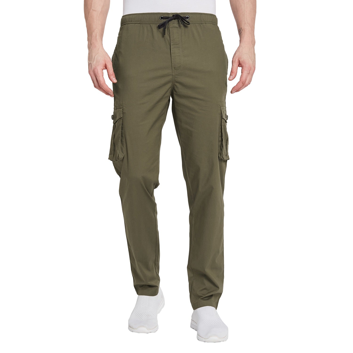 Men Mid-Rise Cargos
