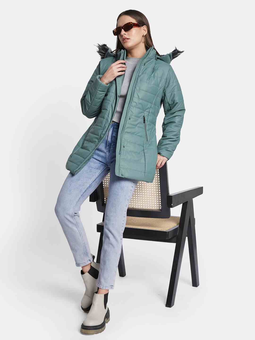 METTLE Women Woven Jacket