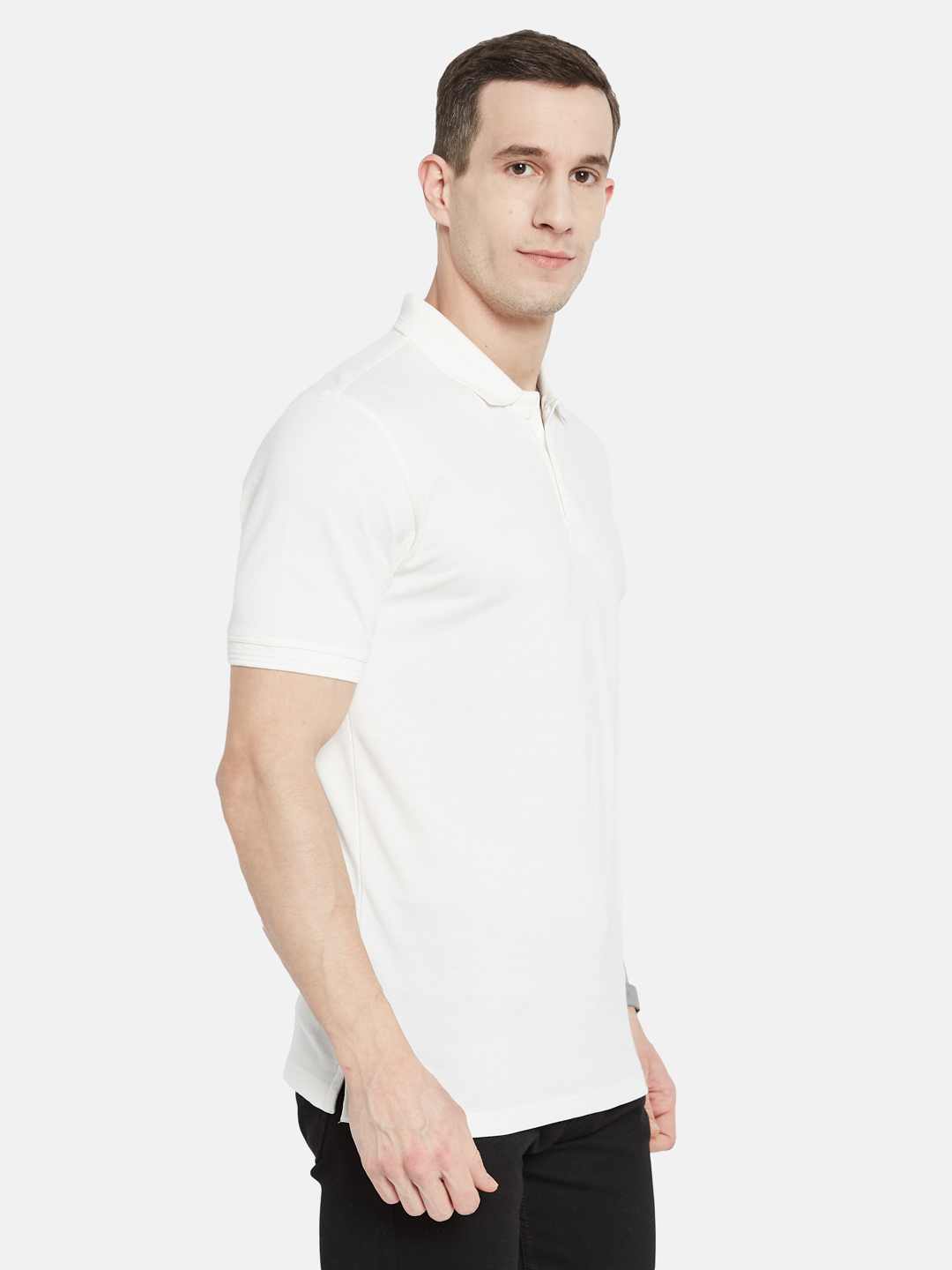 Octave Men Polo Collar T-shirt