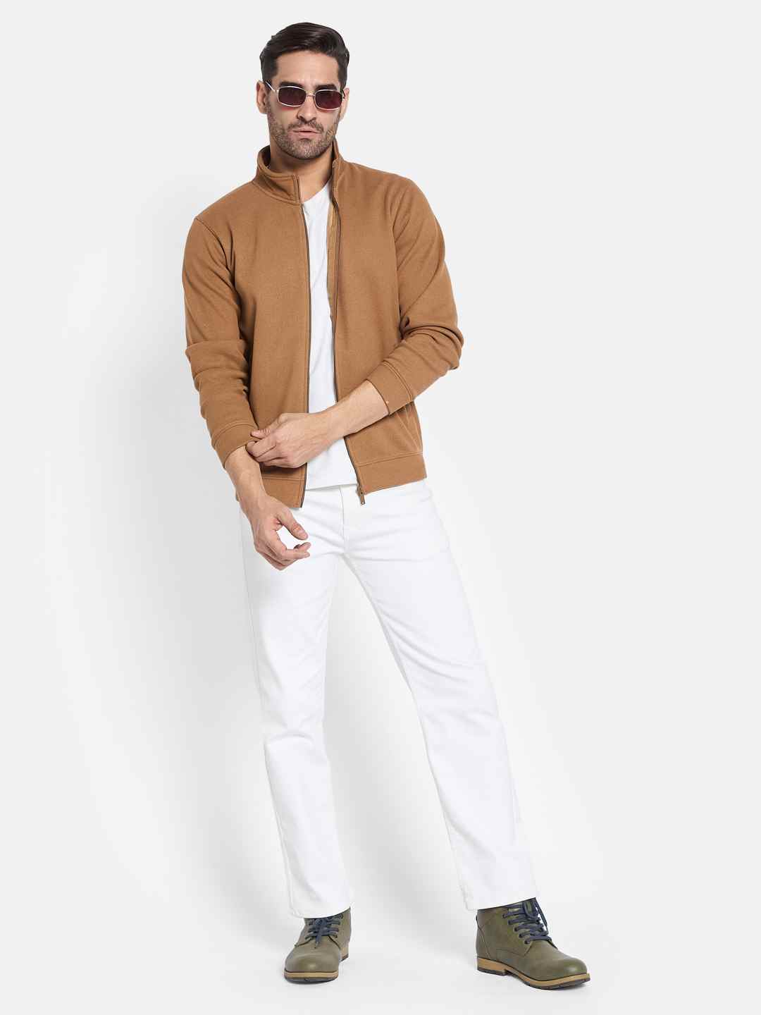 Octave Men Front-Open Sweatshirt