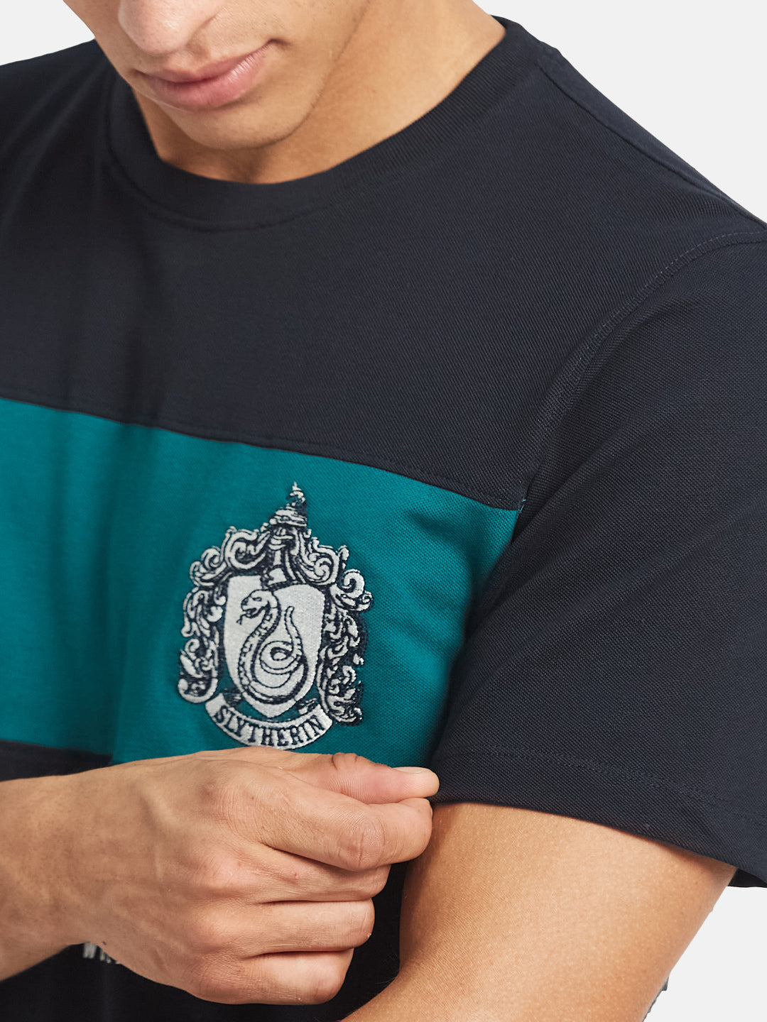 Octave Men Printed Regular Fit Cotton T-shirt