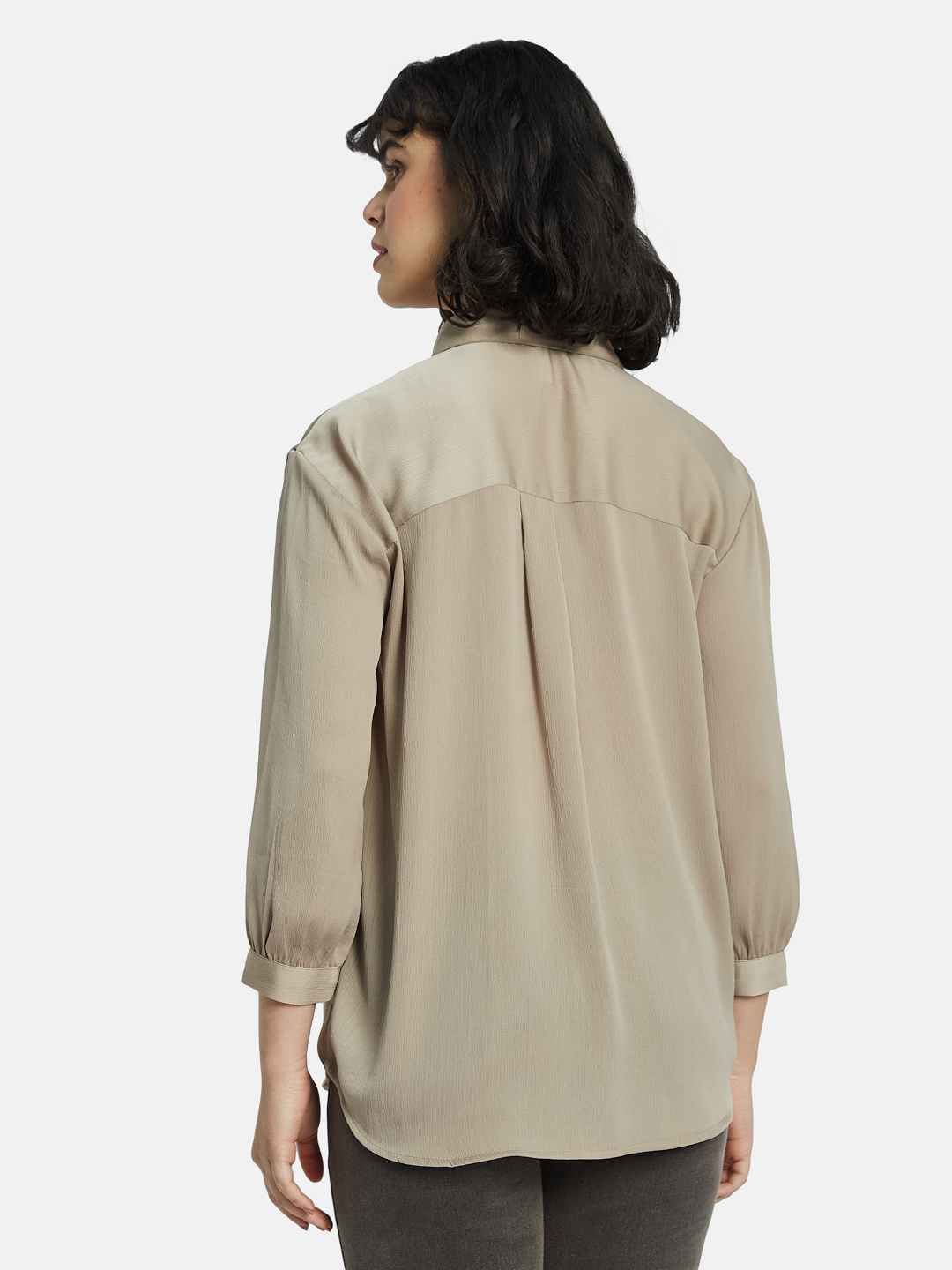 METTLE Women Opaque Casual Shirt