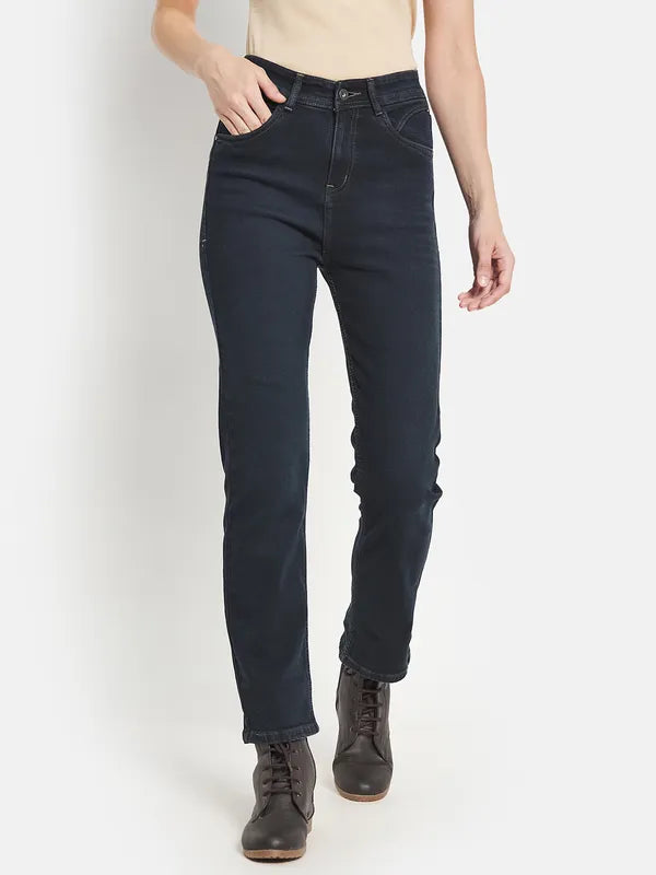 Straight High Rise Jeans