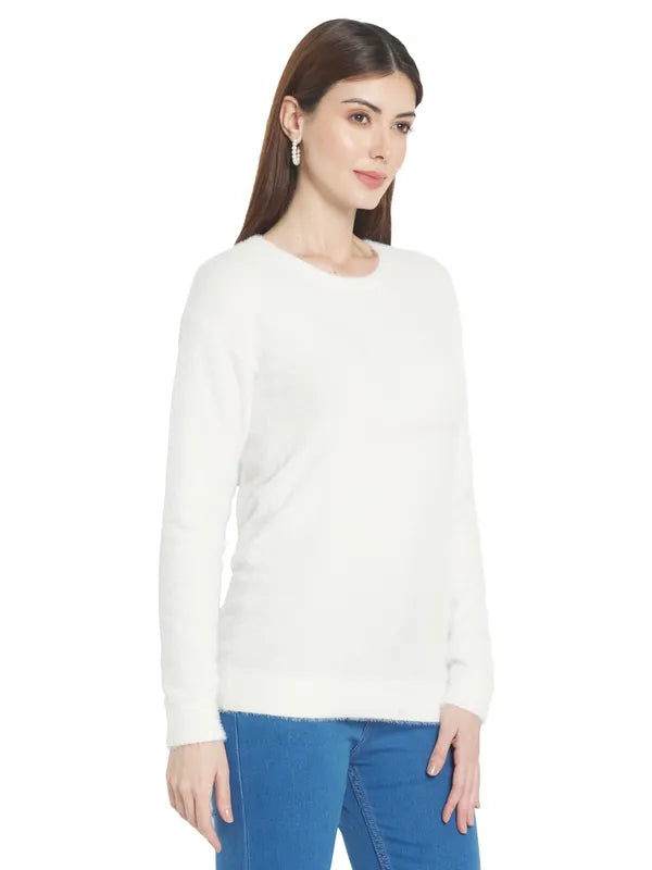 Mettle Women White Pullover