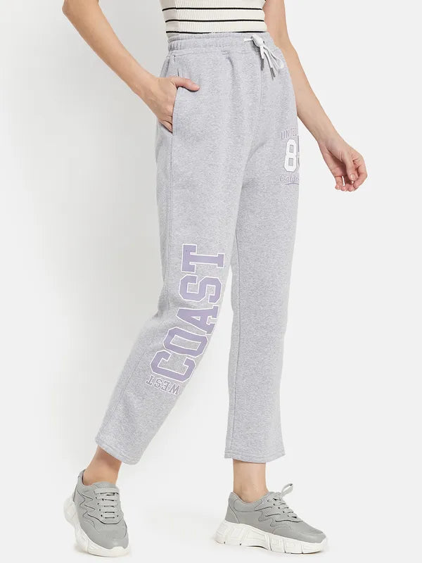 Women Printed Cotton Track Pants
