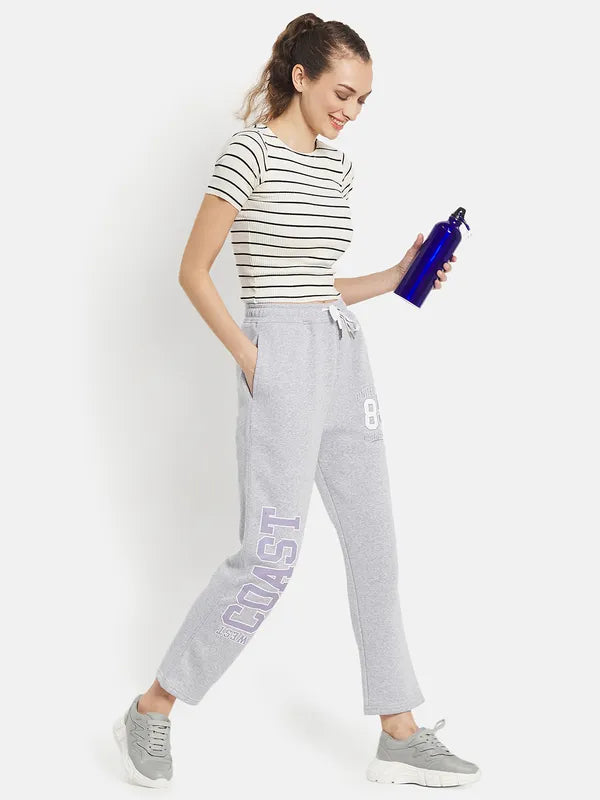 Women Printed Cotton Track Pants