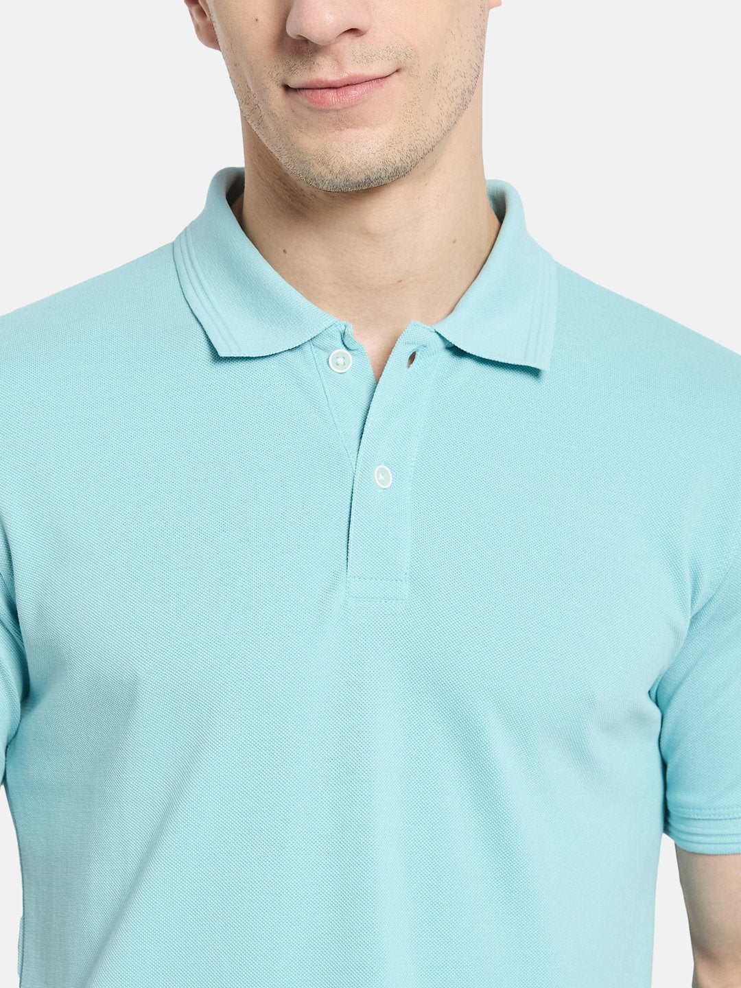 Octave Men Polo Collar T-shirt