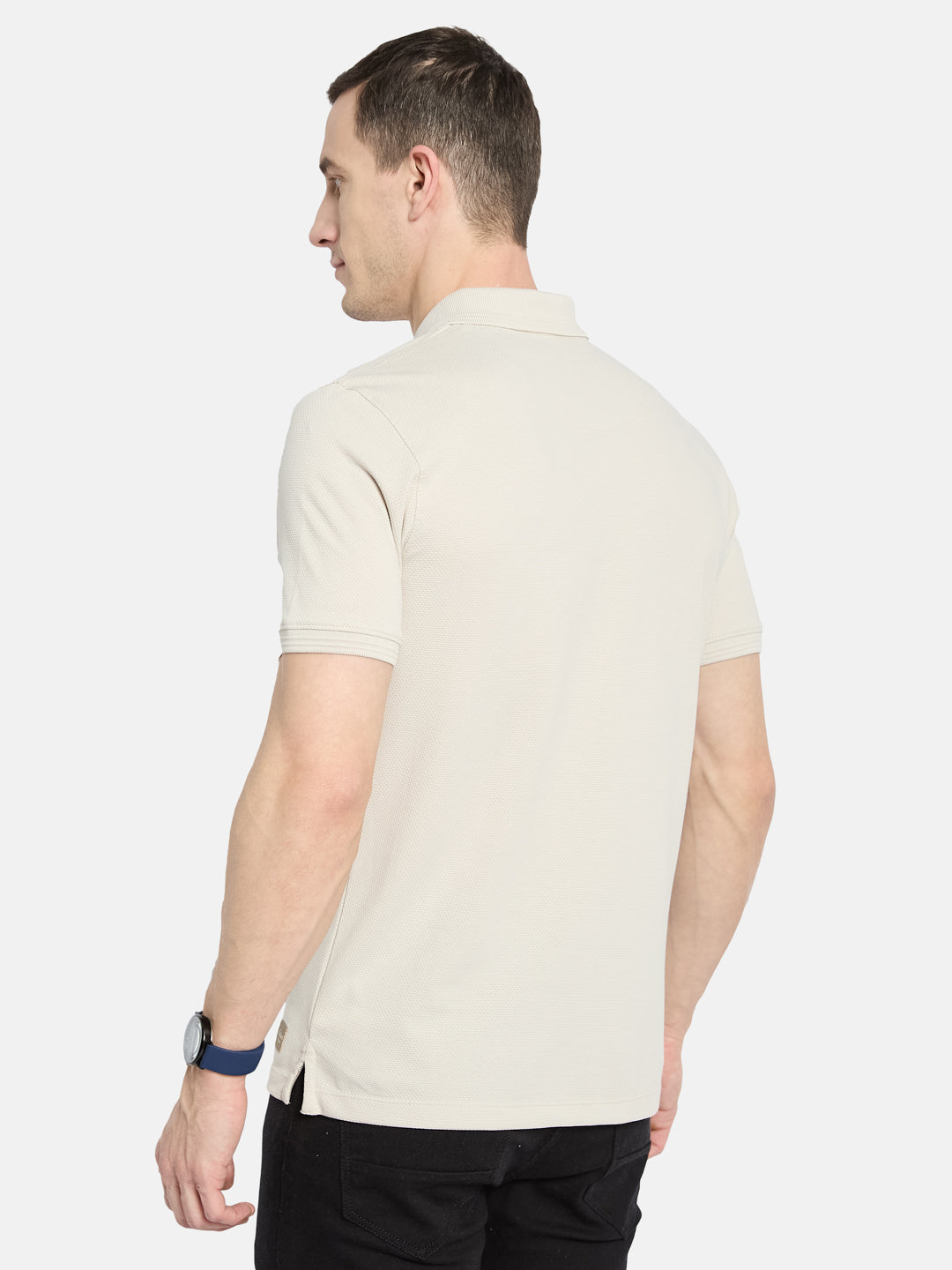 Octave Men Polo Collar T-shirt