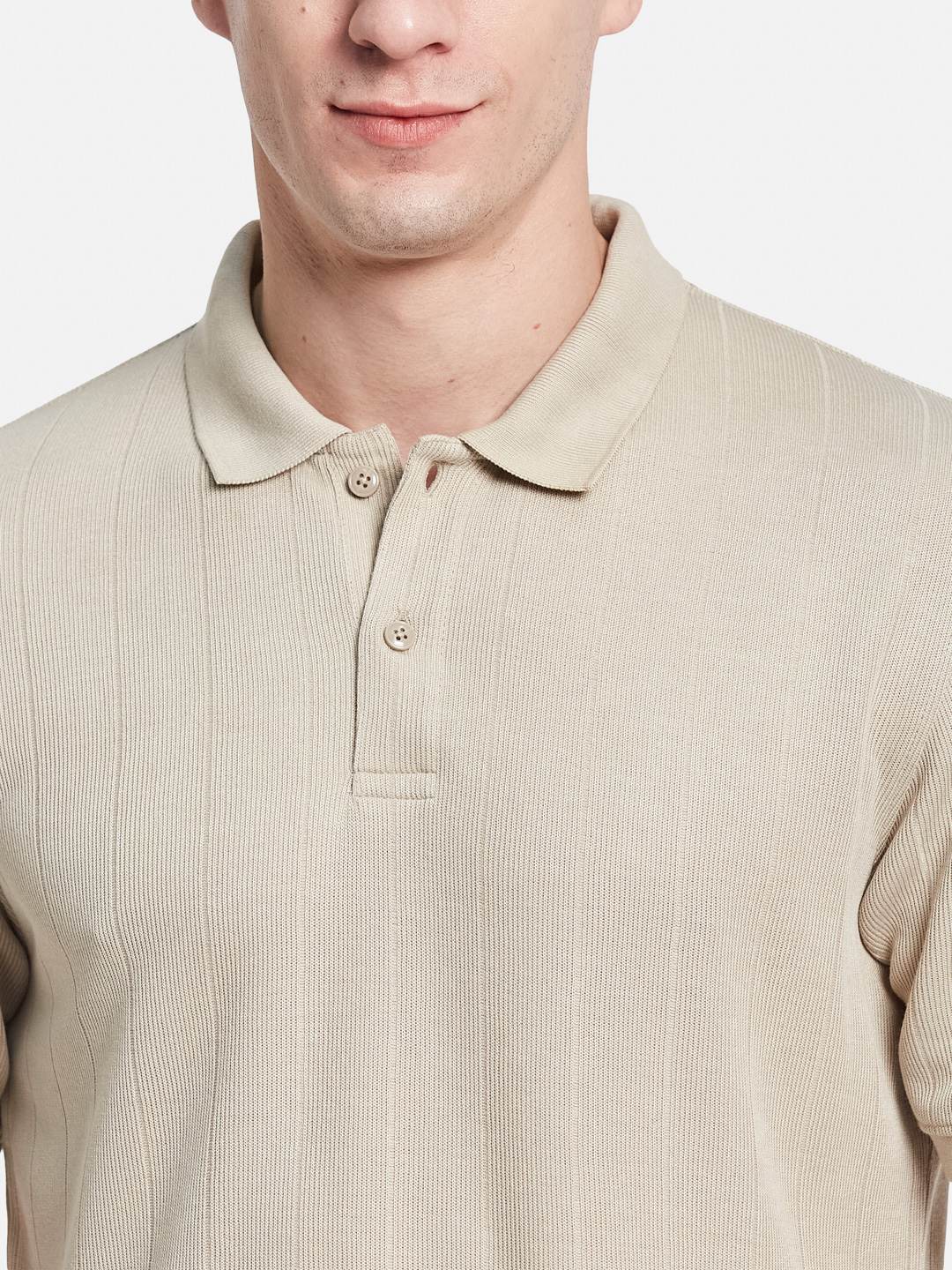 Octave Men Polo Collar T-shirt
