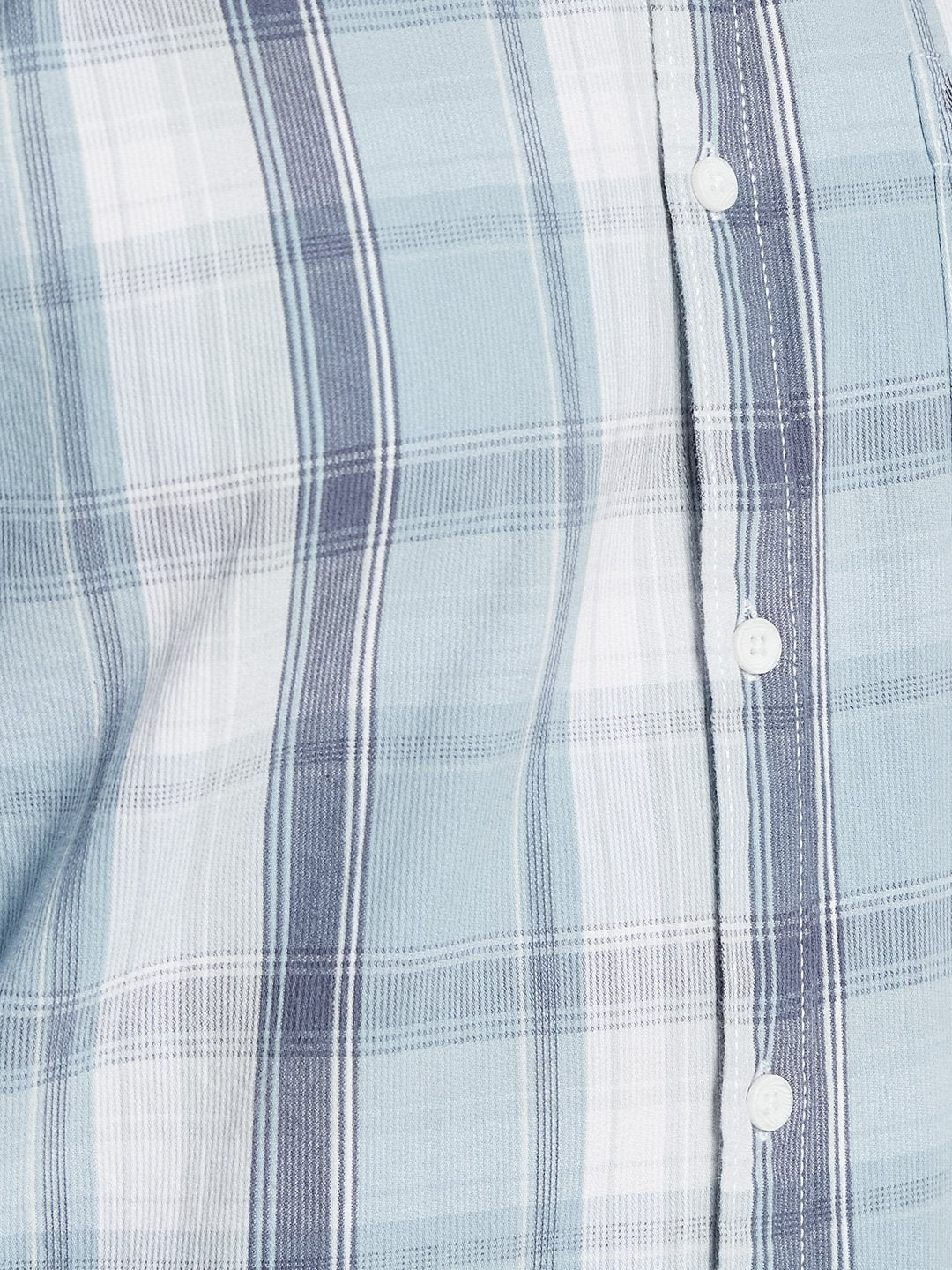 METTLE Men Opaque Checked Casual Shirt