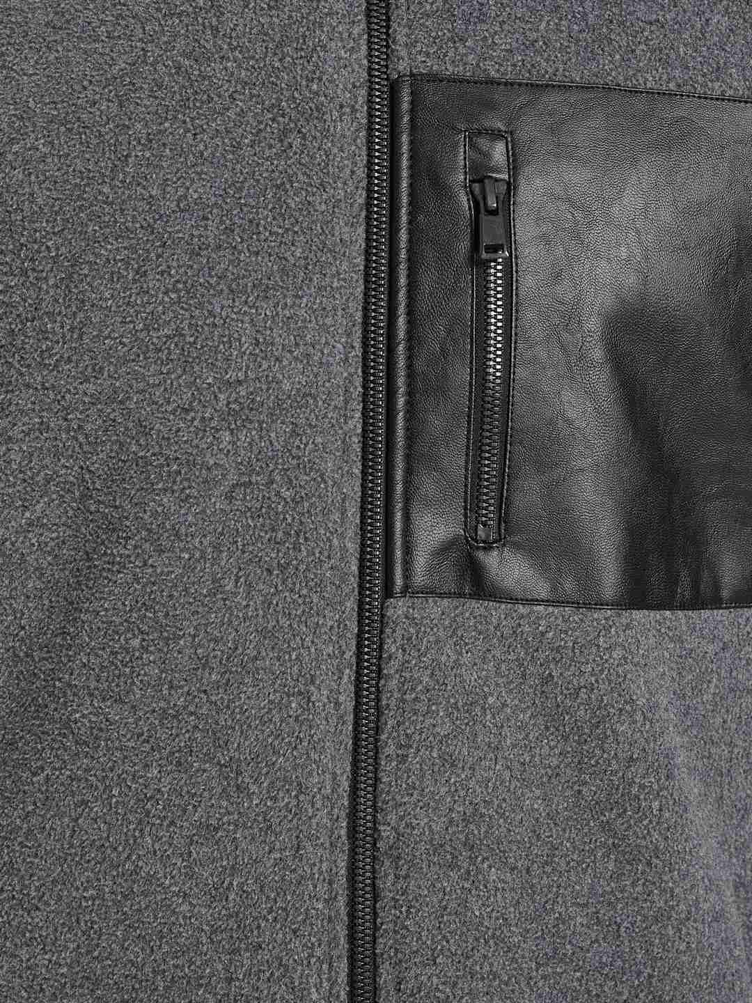 Octave Men Mock Pocket Front-Open Sweatshirts