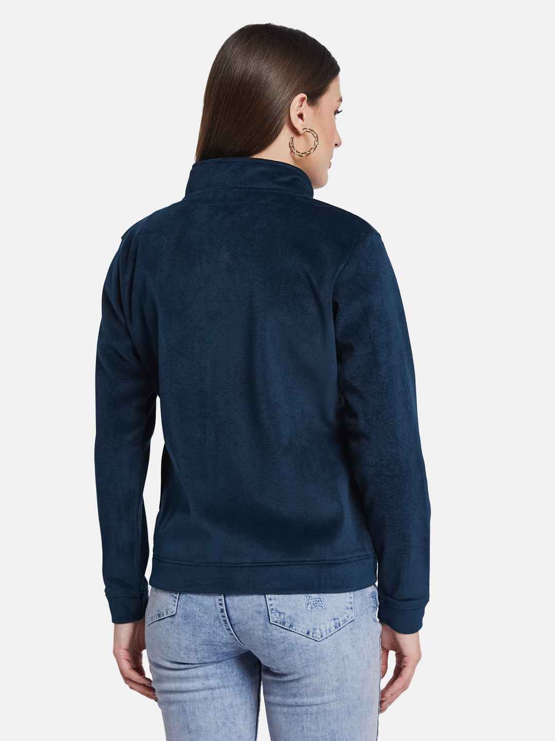 METTLE Women Front-Open Sweatshirt