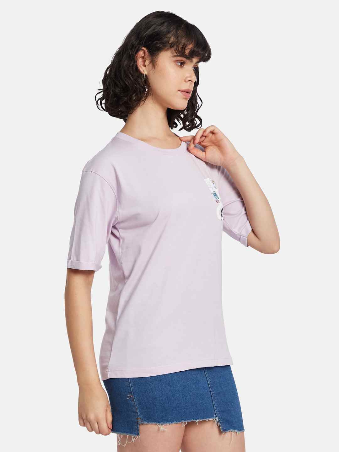 METTLE Women Printed T-shirt