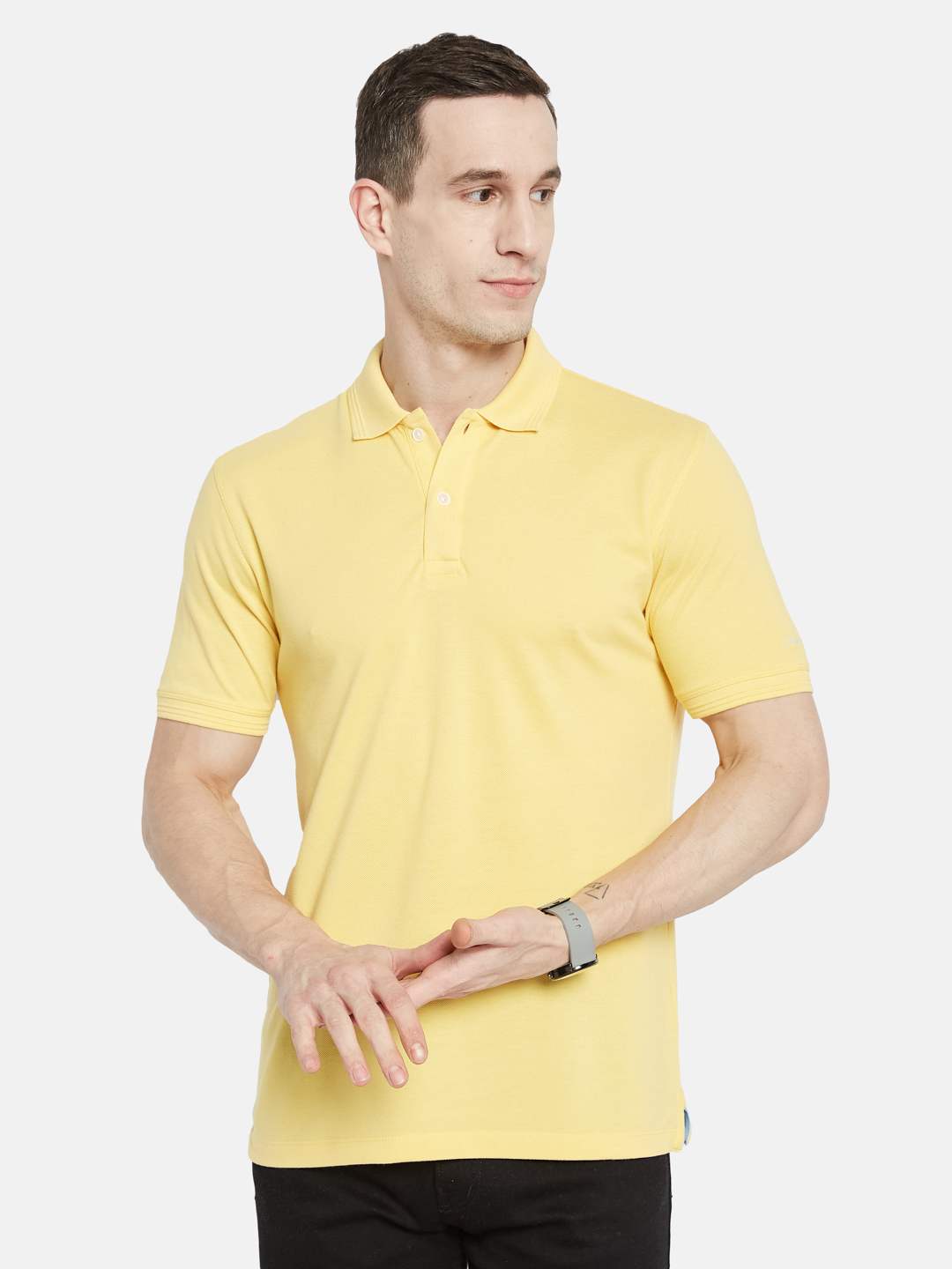 Octave Men Polo Collar T-shirt
