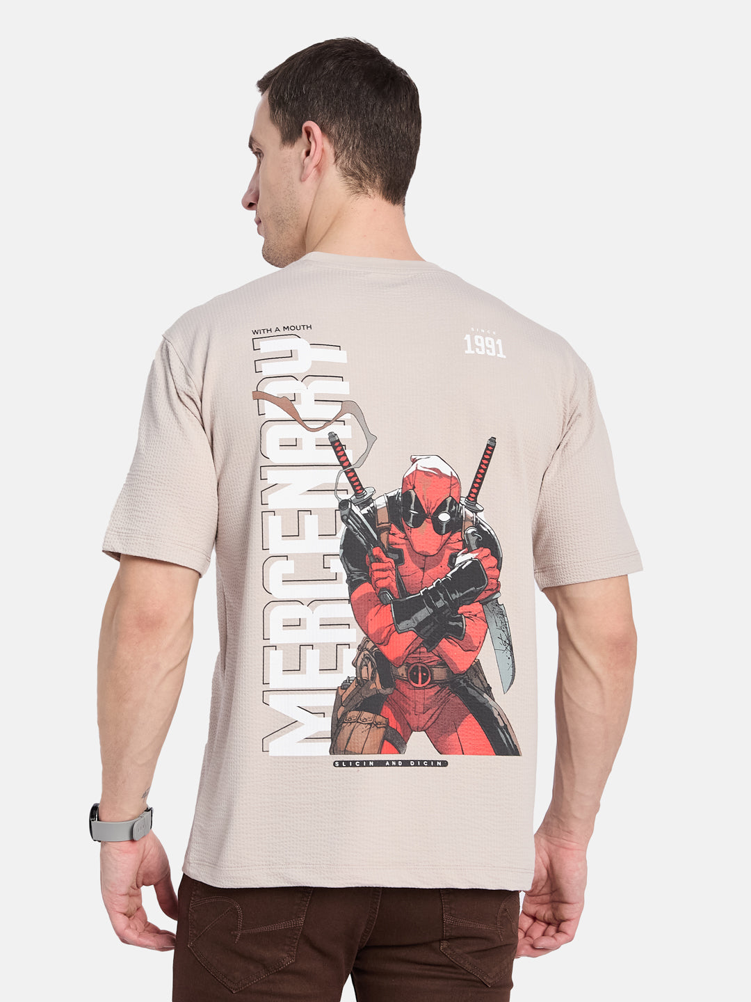 Octave Men Printed T-shirt