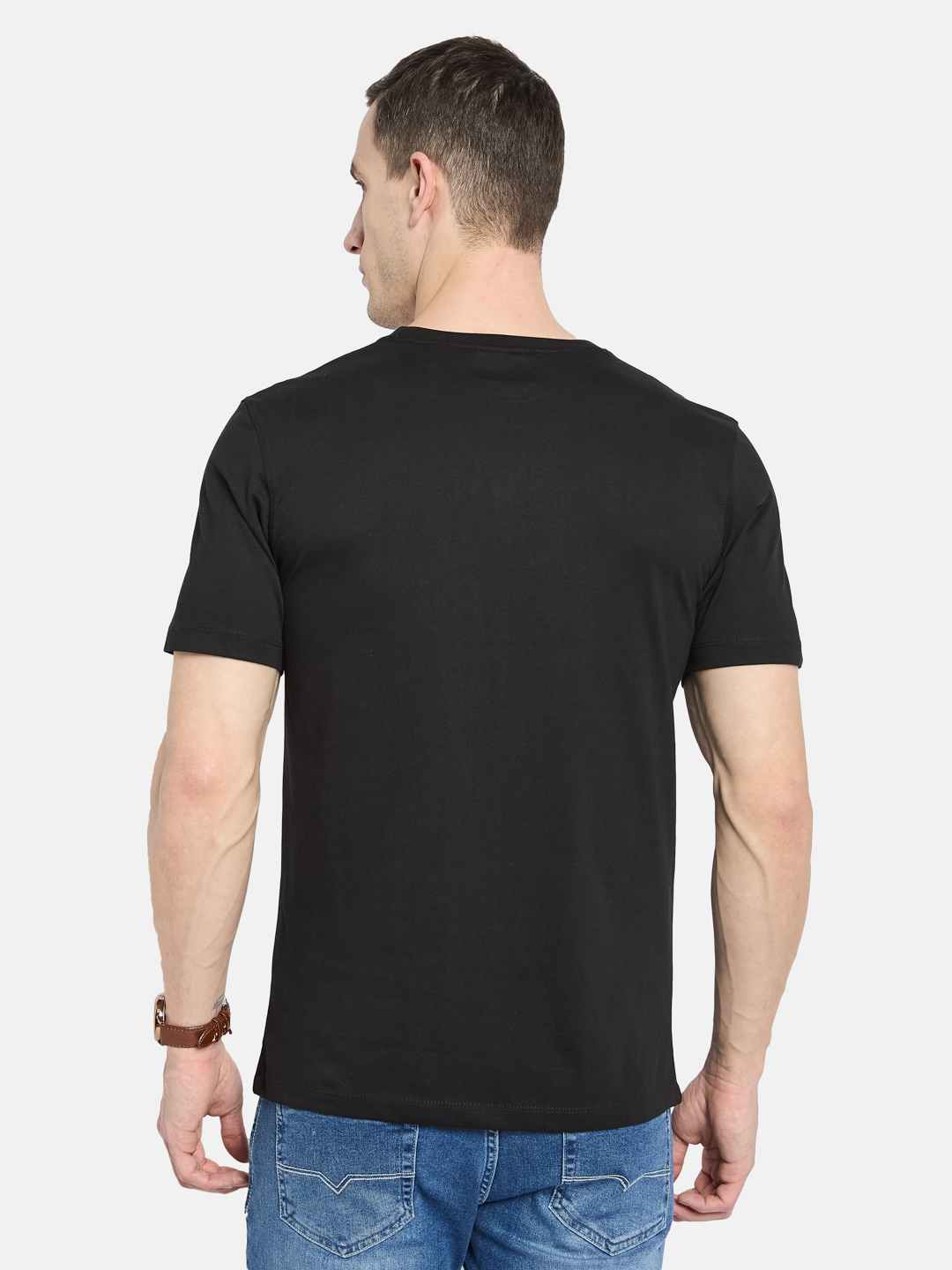 Octave Men Printed T-shirt