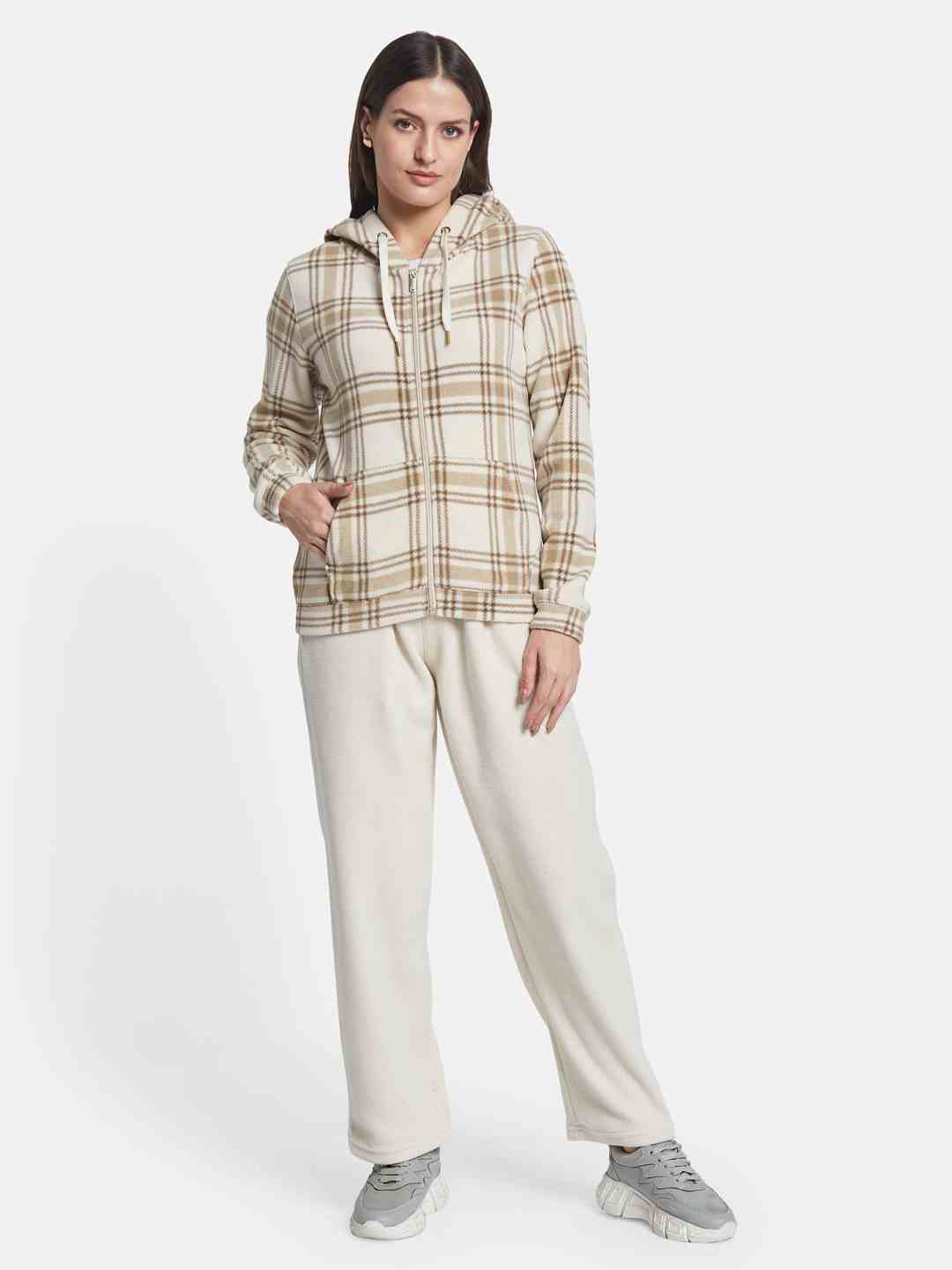 Mettle Women Checked Track Suits