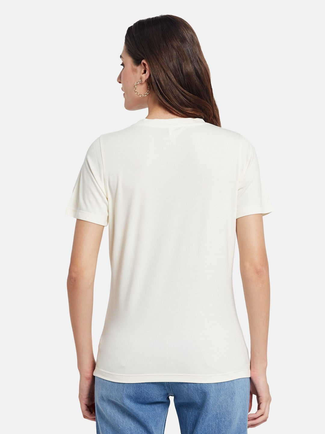 METTLE Women Printed T-shirt