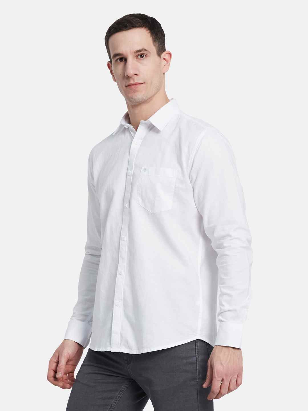 METTLE Men Opaque Casual Shirt