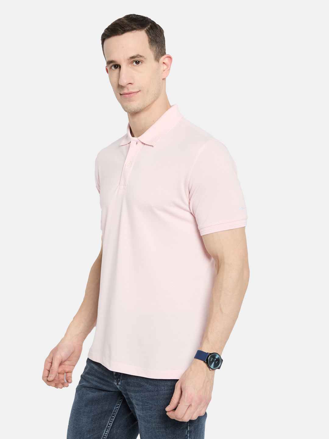 Octave Men Polo Collar T-shirt
