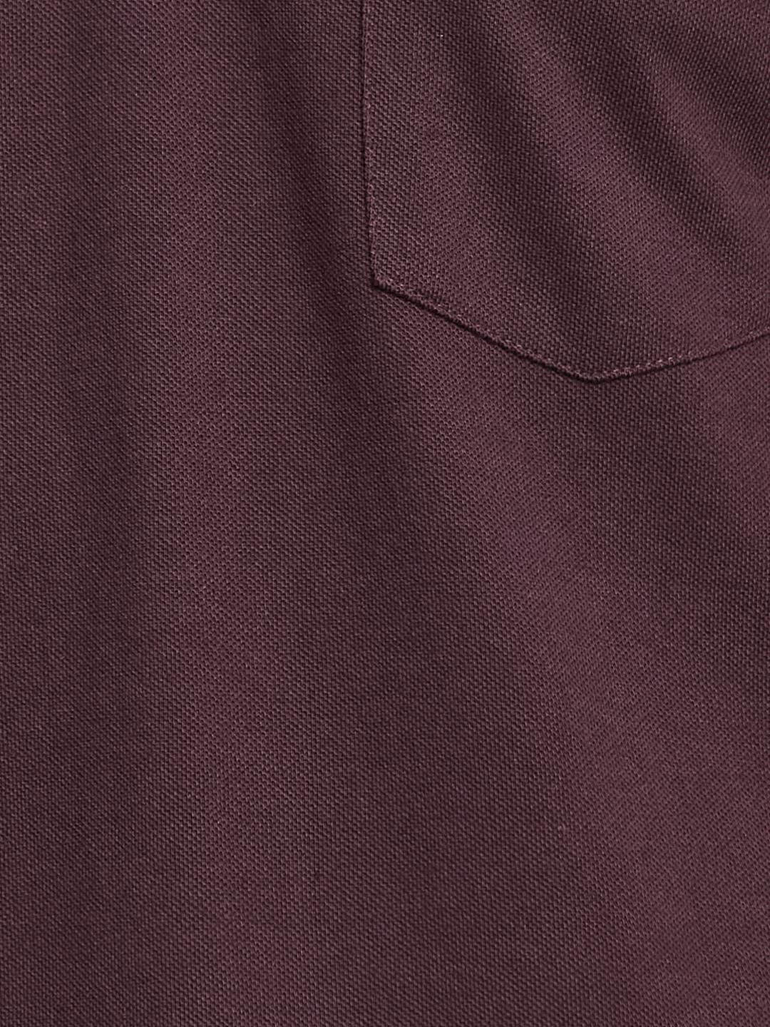 CORE POLO NECK PIQUE T-SHIRT
