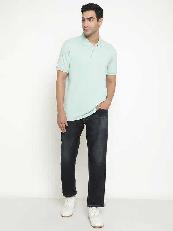 Octave Polo Collar Casual Cotton T-Shirt