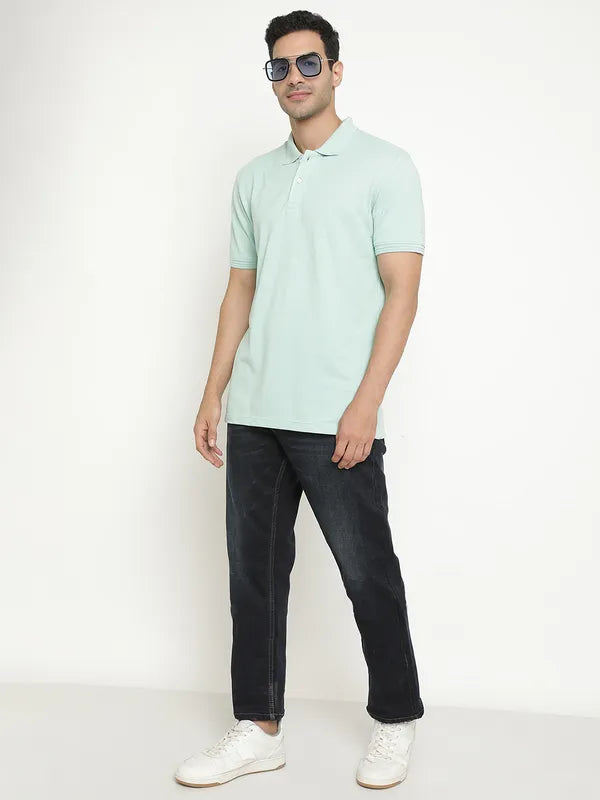 Octave Polo Collar Casual Cotton T-Shirt