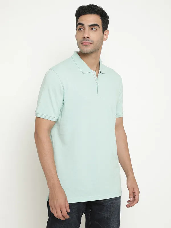 Octave Polo Collar Casual Cotton T-Shirt