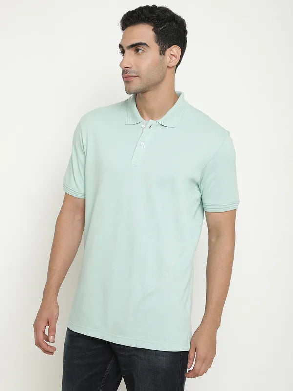 Octave Polo Collar Casual Cotton T-Shirt