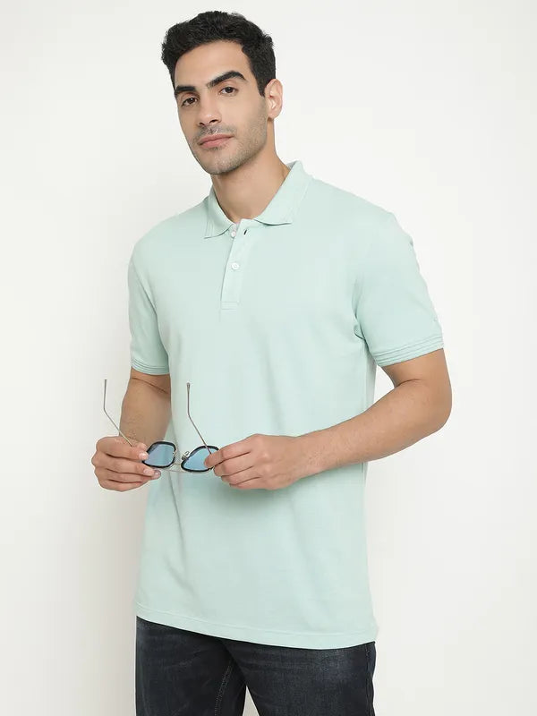 Octave Polo Collar Casual Cotton T-Shirt