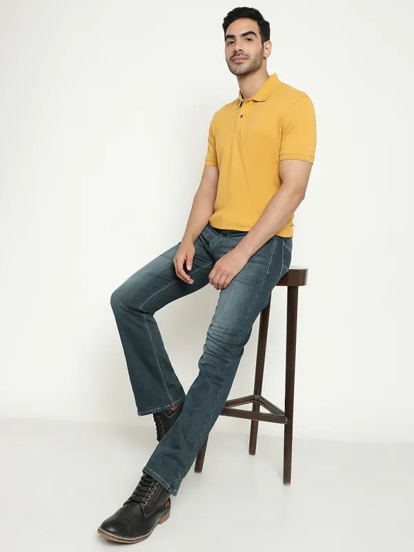 Octave Polo Collar Short Sleeves Cotton T-Shirt