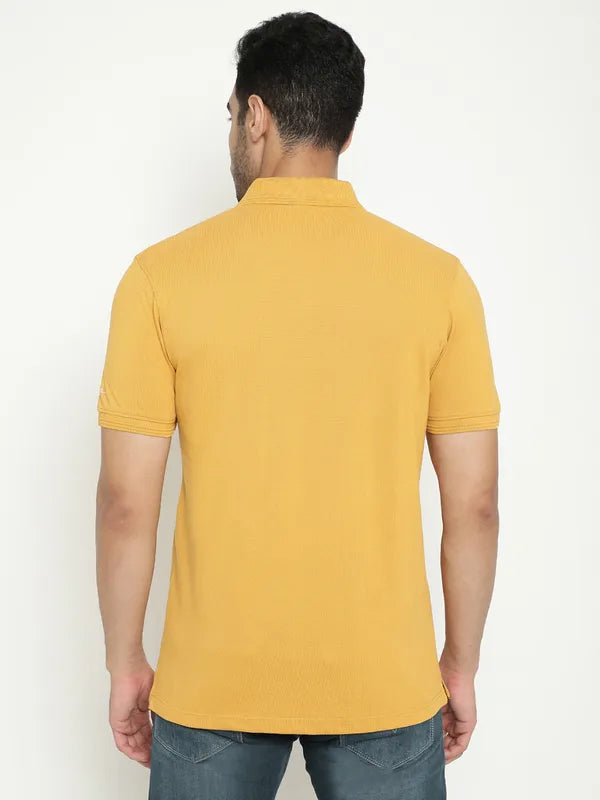 Octave Polo Collar Short Sleeves Cotton T-Shirt