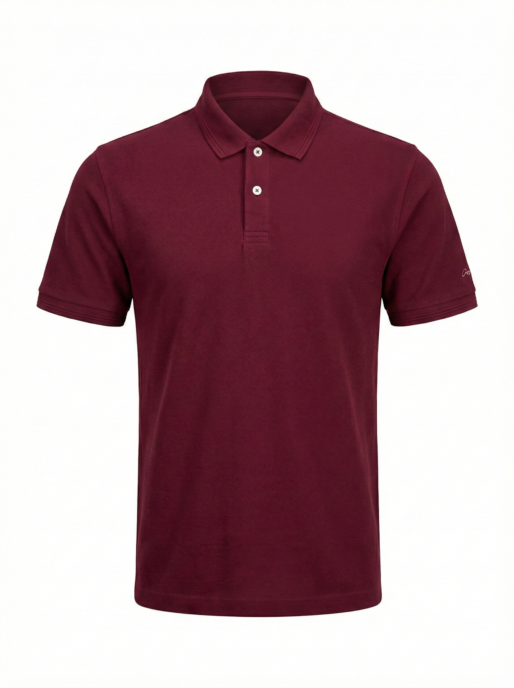Men Polo Collar T-shirt