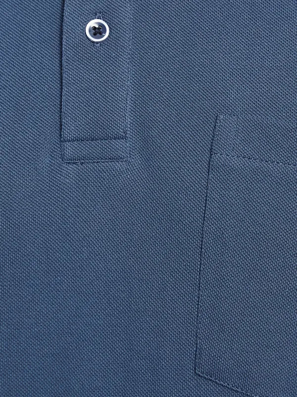 Octave Polo Collar Short Sleeves Cotton T-Shirt