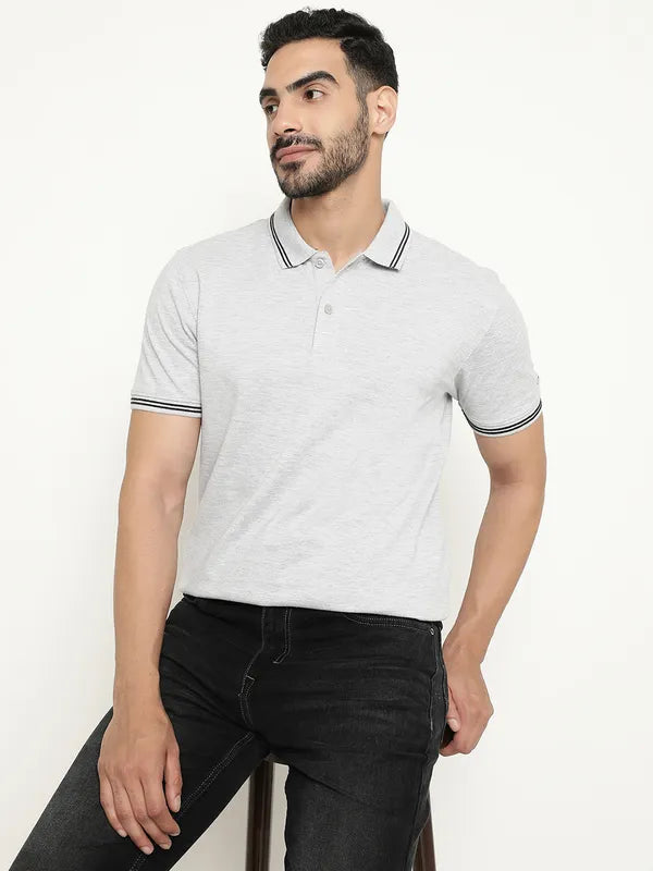 Regular Fit Tipped Polo T-Shirt