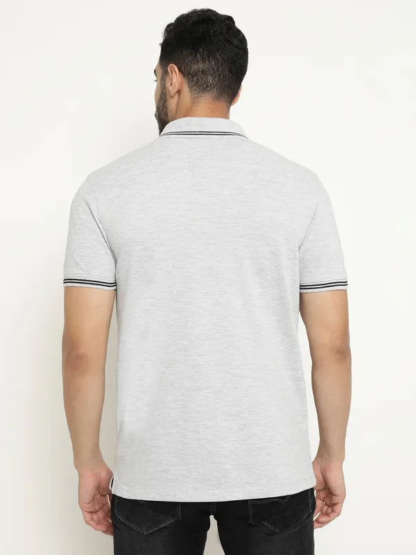 Regular Fit Tipped Polo T-Shirt