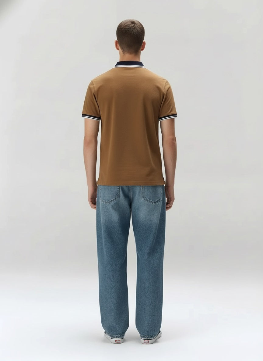 Men Sold Polo Collar T-shirt