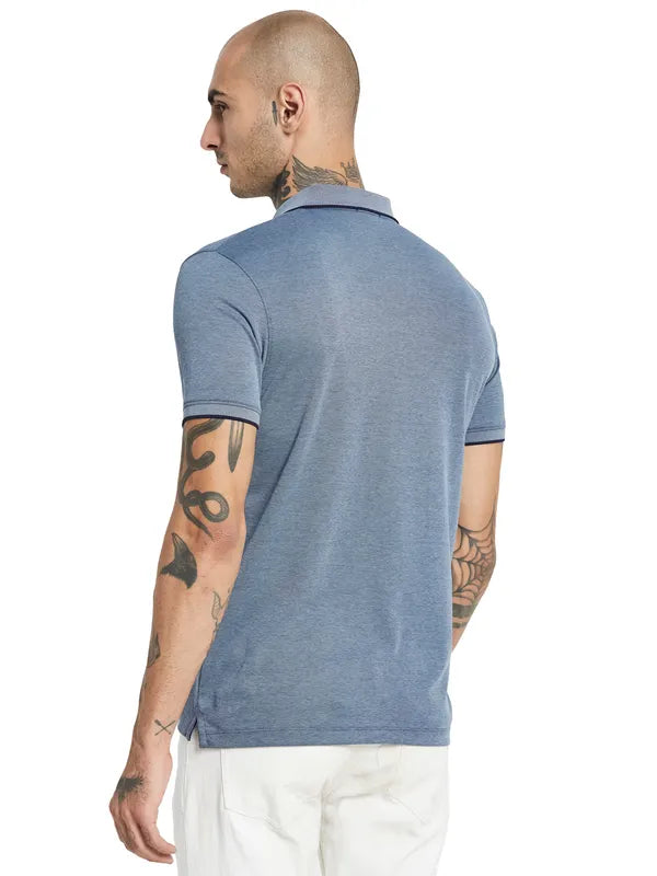 Octave Polo Collar Cotton T-Shirt
