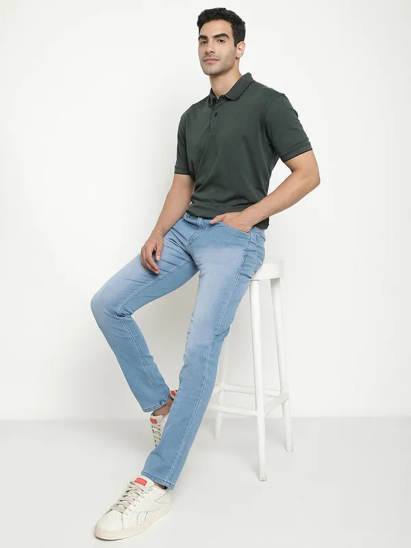 Octave Polo Collar Short Sleeves Cotton T-Shirt