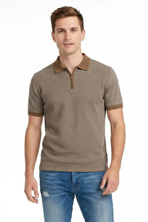 Men Sold Polo Collar T-shirt