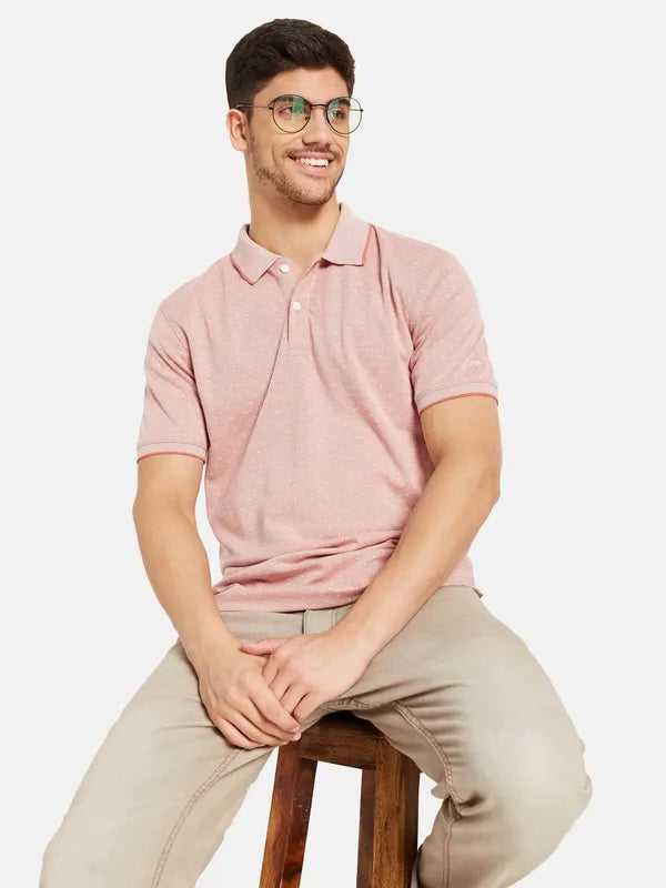 Printed Polo T-Shirt