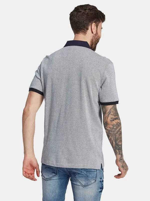 Octave Polo Collar Cotton Pockets T-Shirt