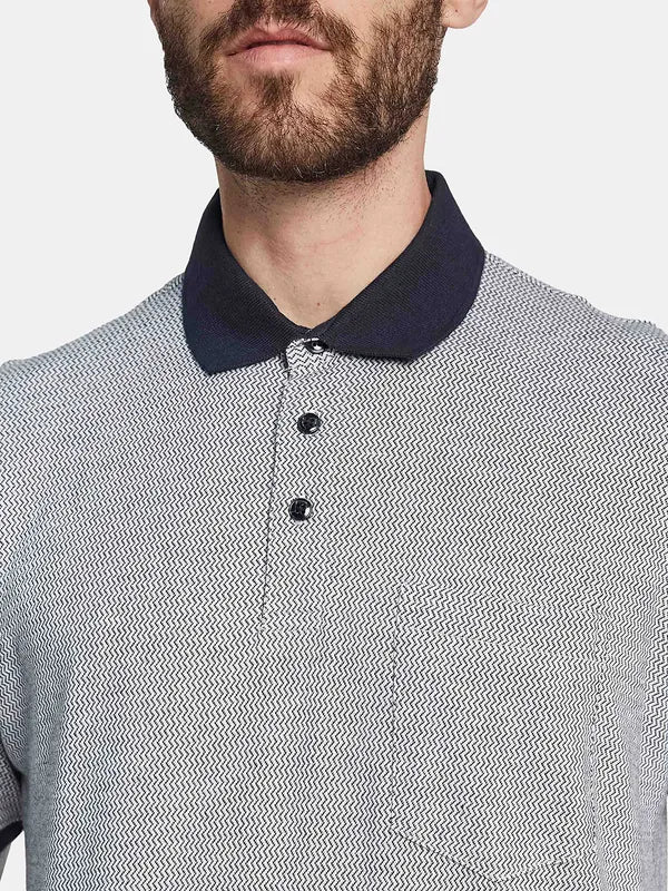 Octave Polo Collar Cotton Pockets T-Shirt