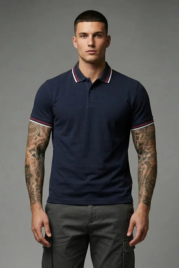 Men Sold Polo Collar T-shirt