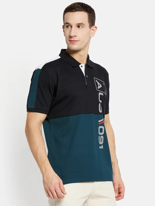 Men Teal T-Shirt