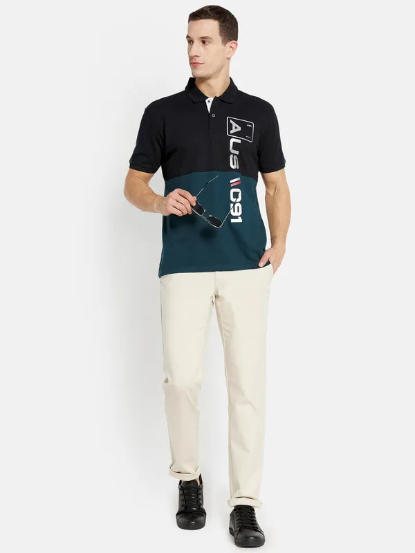 Men Teal T-Shirt