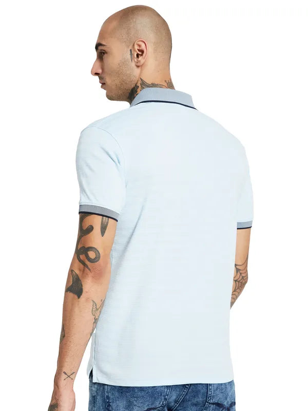 Octave Polo Collar Cotton T-Shirt
